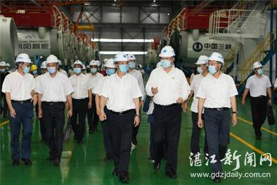 广东湛江：郑人豪姜建军率市党政代表团赴阳江市考察对接工作