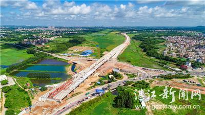 玉湛高速公路海田支线全线贯通