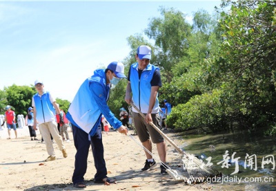 广东湛江举办纪念2020年“6·8”世界海洋日活动  共建美丽海滩 保护海洋生态