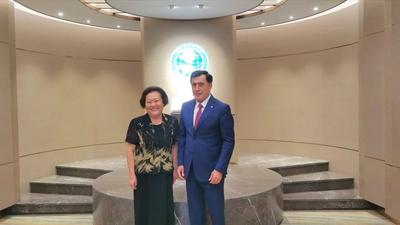 蓝迪国际智库走进上合组织——达成双边合作共识 共促上合高质量发展