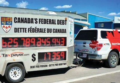 加拿大联邦财政赤字达3432亿加元 国债1.2兆加元创史上新高
