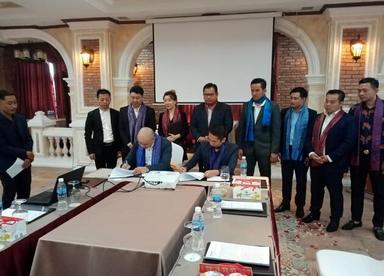 “金边财经大学”联合办学签约仪式于金边举行