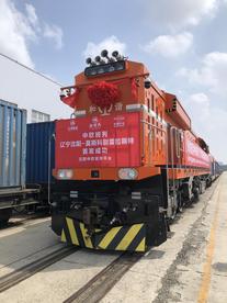 辽宁沈阳—莫斯科别雷拉斯特中欧班列首发开行