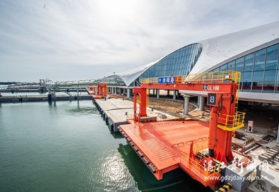 广东徐闻：“全球最大客货滚装码头”拟于10月开港