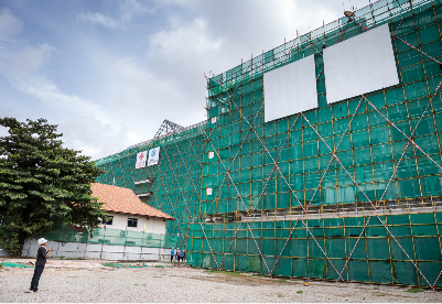 他们为建设最大援外医院项目而坚守在老挝