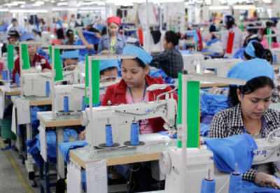 柬埔寨台资上市制衣厂首季度收入下滑15%