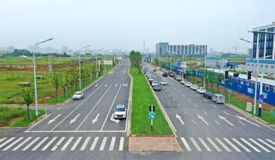 上半年安徽合肥高新区新增及提升市政道路约12公里