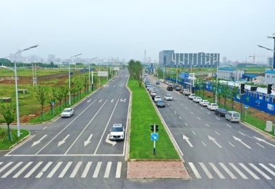 上半年安徽合肥高新区新增及提升市政道路约12公里