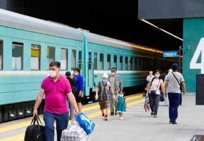 哈萨克斯坦已有48条铁路客运线路恢复运行