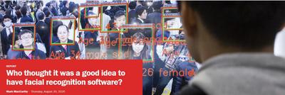 谁认为拥有面部识别软件是个好主意？