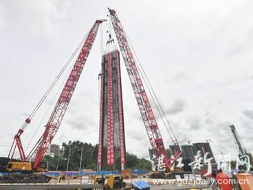 高铁湛江湾海底隧道正式开建