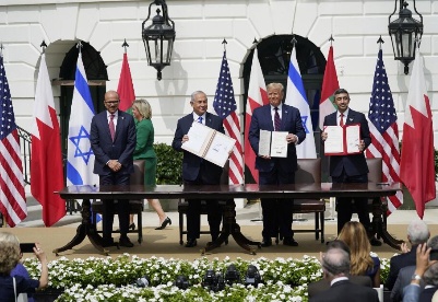 阿联酋、巴林与以色列建立外交关系
