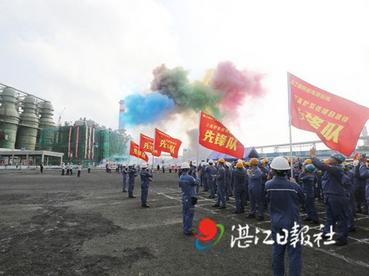 决战湛江钢铁三高炉系统项目力争明年6月底前投产