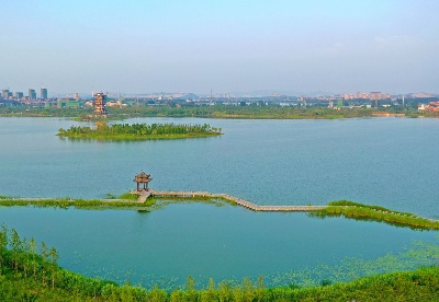 安徽濉溪：乾隆湖风景区“十一”正式迎客
