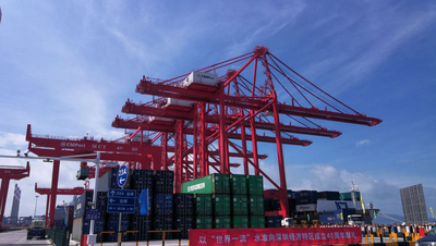 妈湾智慧港启用　未来将输出智慧港口"中国方案"