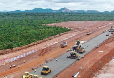 柬埔寨首条高速公路技术创新亮点多