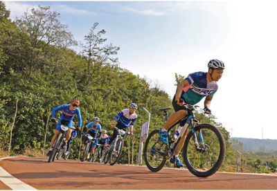安徽省第五届全民健身运动会自行车比赛在全椒成功举办