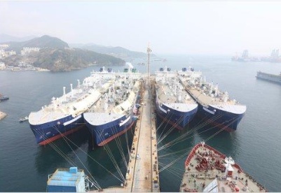 韩国大宇造船签下LNG船逾百亿大单