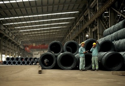 今年9月份越南和发集团钢材销售量增长一倍多