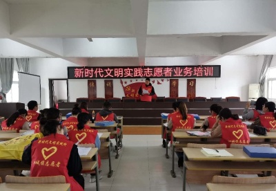 安徽泗县：让志愿服务“点亮”群众生活