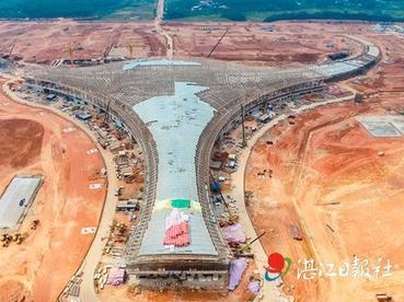湛江机场迁建项目施工全力推进