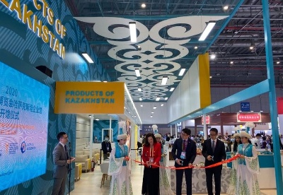 哈萨克斯坦35家食品领域的公司参加第三届进博会