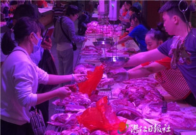 近期湛江市猪肉价格涨幅回落