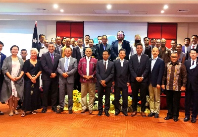 耿协威经商参赞出席东帝汶加入世界贸易组织伙伴协调会议