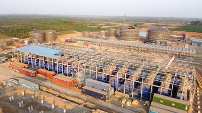 心颂光明曲  中国能建安徽电建二公司致力打造湄公河畔电力明珠