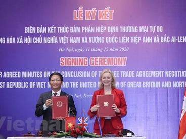 UKVFTA对越南和英国具有巨大的切实意义