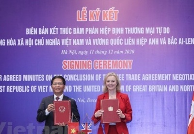 UKVFTA对越南和英国具有巨大的切实意义
