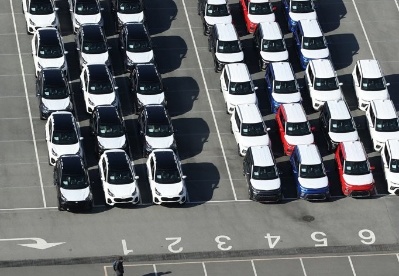 韩国11月汽车减产6.3%出口降10.2%