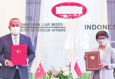 土耳其与印尼加强贸易和防务合作