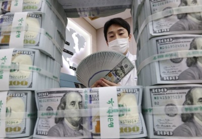 韩11月外储4364亿美元 环比增加99亿