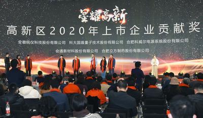 合肥高新区：“十四五”上市公司总量要翻番