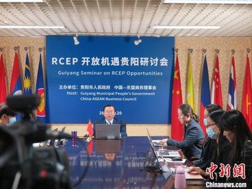 RCEP开放机遇（贵阳）研讨会召开 成员国代表表达合作愿望