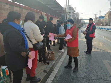 安徽泗县：志愿实践筑文明 善美虹乡暖新春