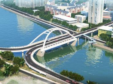菲律宾公共工程和公路部部长考察中国援菲大桥项目