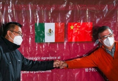 第二批中国科兴疫苗运抵墨西哥