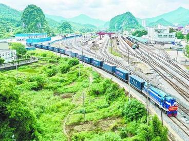 广西连接东盟陆路新通道建设提速升级