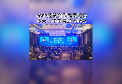 RCEP经贸合作高层论坛在青岛举办