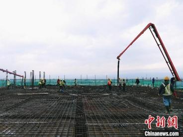 印度尼西亚雅万高铁单体量最大综合楼成功封顶