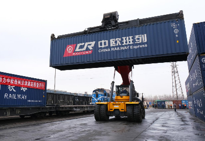 一季度天津新港海关中欧班列出口增加148.6%