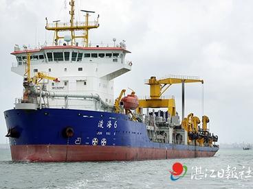 湛江港40万吨级航道工程将于今年6月试运行