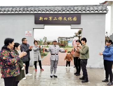 安徽来安：“红色广场”润物无声