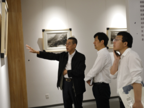 “一带一路·王驰涛笔墨山水行”书画作品在长白山保护开发区展出