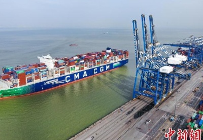 广州港再添泰国直航航线 迎来液化天然气动力集装箱船