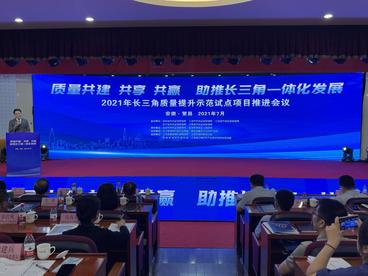 长三角质量提升示范试点项目推进会议在芜湖市繁昌区召开