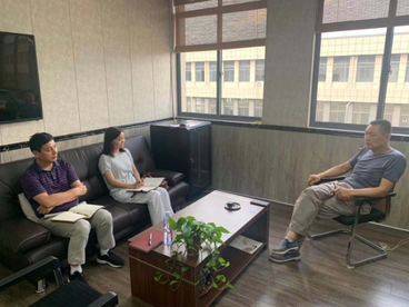 芜湖繁昌区投资促进中心开展服务企业走访活动