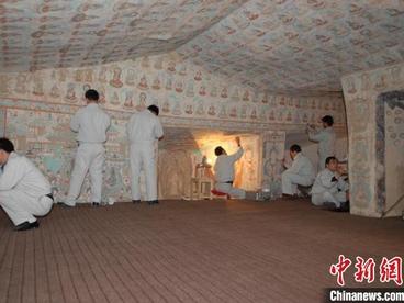 敦煌研究院数十载研发文保技术 向“一带一路”沿线国家延伸